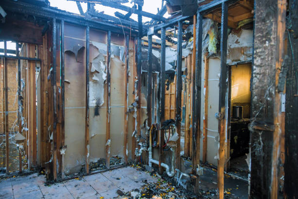 Professional Fire Damage Removal technician working in Liberty, SC